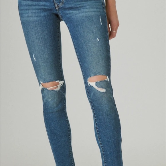 Lucky Brand Denim - Lucky Brand Women's AVA MID RISE SKINNY Jeans